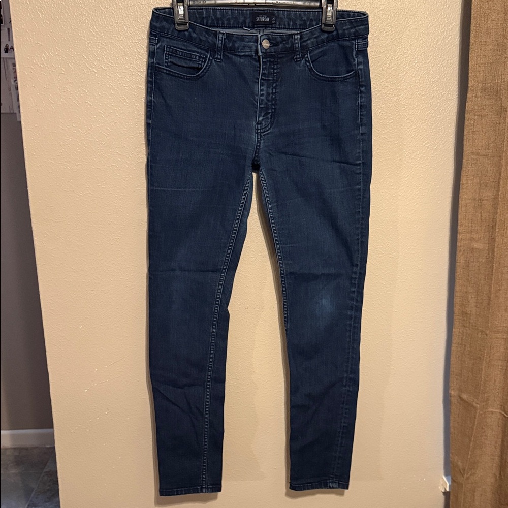Kate Spade Saturday Blue Skinny Jeans